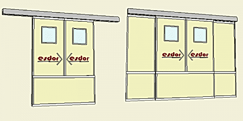 Stretcher Transfer Doors